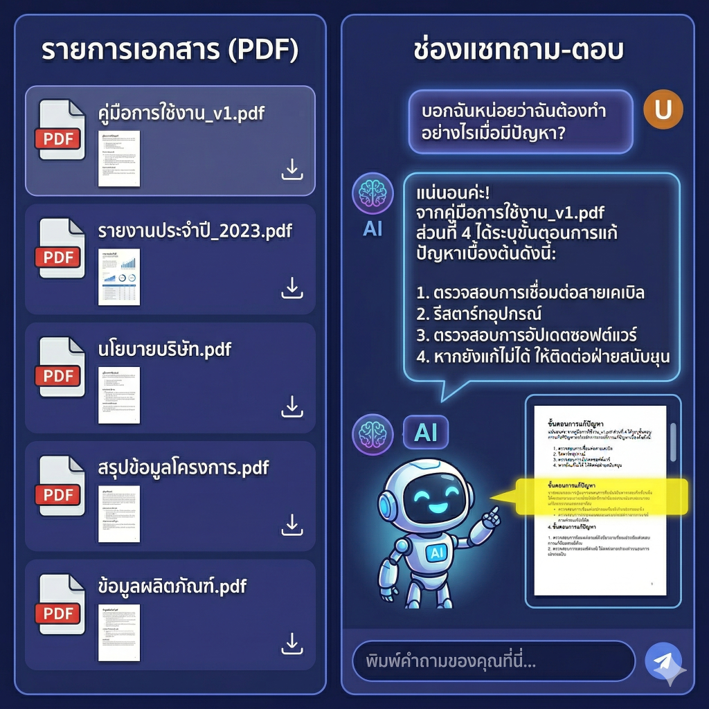 สถาปัตยกรรม เทคโนโลยี และแนวโน้มของ Retrieval-Augmented Generation (RAG) ในระดับองค์กร gemini generated image lqfy94lqfy94lqfy