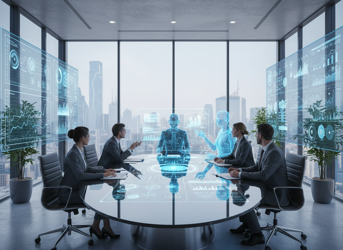 การจำลองภาพ AI Avatar ในการประชุมทางธุรกิจและการศึกษา