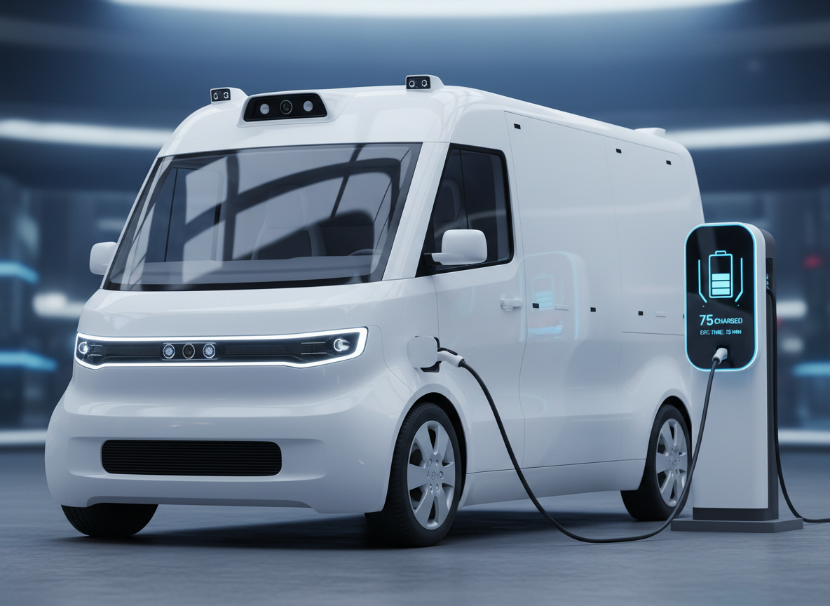 รถยนต์ไฟฟ้า Kia PV5 สำหรับใช้งานเชิงพาณิชย์ที่มาพร้อมเทคโนโลยีอัจฉริยะและการชาร์จเร็ว