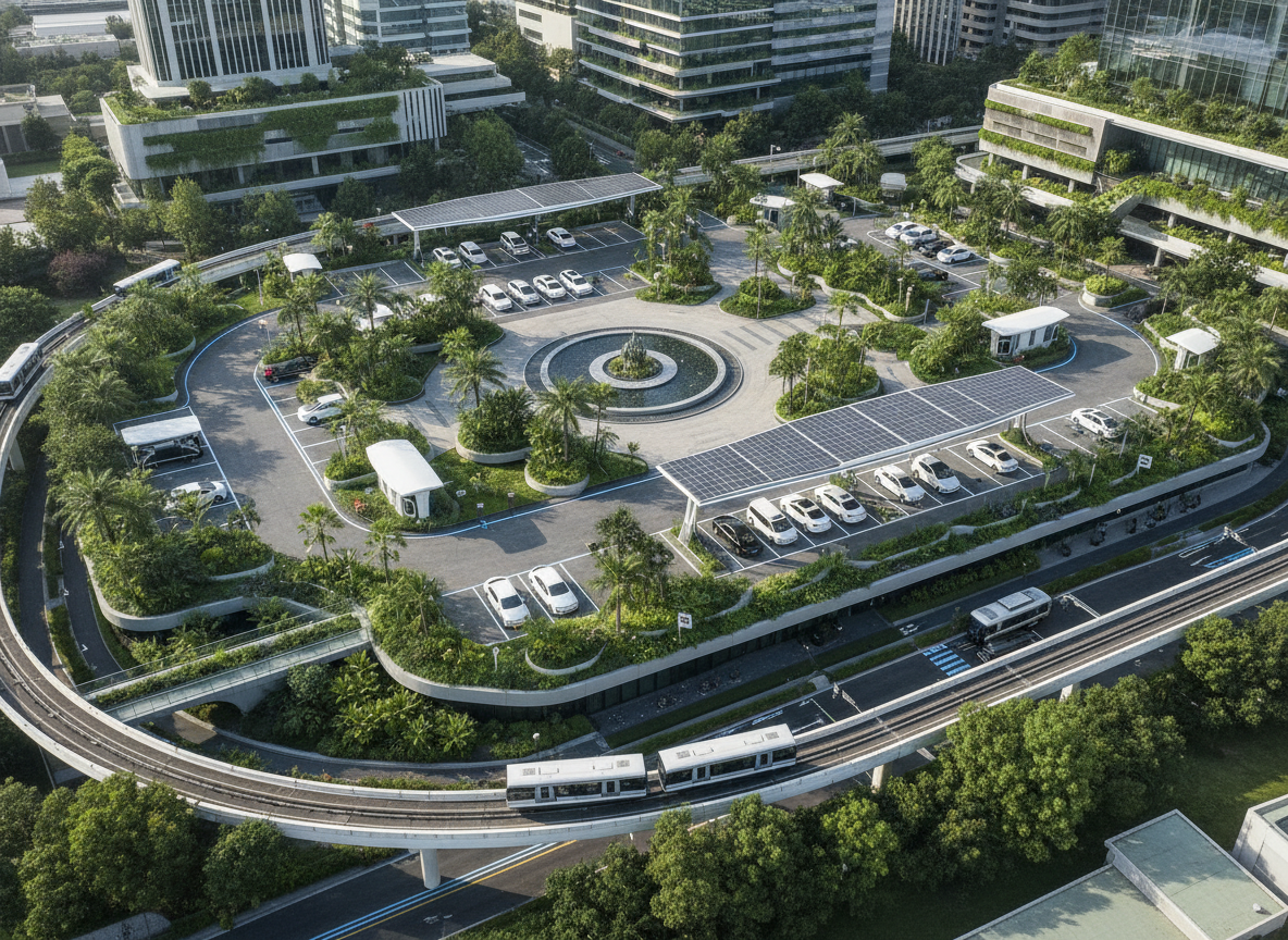 สถานีชาร์จรถยนต์ไฟฟ้าที่ทันสมัยในประเทศไทย